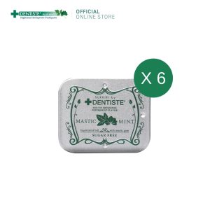 [(6 gói) Dentiste’ Sukkiri By Dentiste Love Mint 20s - Kẹo ngậm hương bạc hà mát lạnh, hơi thở thơm mát]