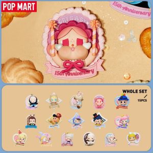 POP MART Hãy ăn mừng bộ sưu tập kỷ niệm 15 năm của POP MART - Hộp mù bằng nam châm tủ lạnh