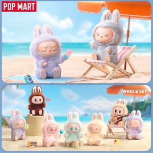 POP MART THE MONSTERS - Hộp mù bằng nhựa dẻo có ghế ngồi