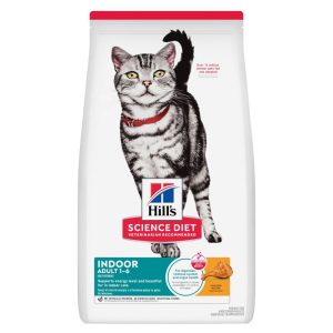 Đang chuyển đổi bao bì Hill's Science Diet thức ăn cho mèo từ 1-6 tuổi, công thức dành cho mèo nuôi trong nhà, dung tích 3.18kg.