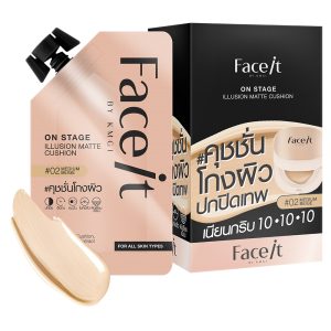 Mua 1 tặng 1] FACE IT bột phấn phủ lên da tự nhiên 7g #02 với chất lượng cao.
