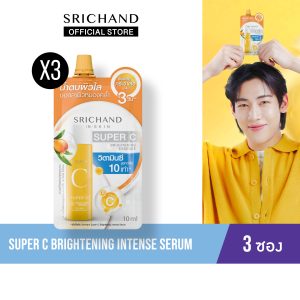 [3 chiếc] SRICHAND SRICHAND ศรีจันทร์ ซุปเปอร์ ซี ไบร์ทเทนนิ่ง เอสเซนส์ Super C Brightening Essence 10ml]
