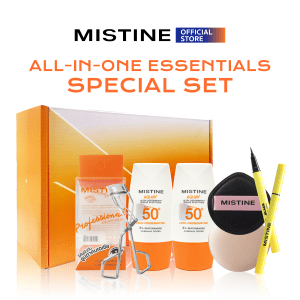 BỘ SẢN PHẨM ĐẶC BIỆT MISTINE ALL-IN-ONE ESSENTIALS - BỘ SẢN PHẨM ĐẶC BIỆT TỔNG HỢP CẢ NĂM