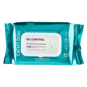 [Cathy Doll Dầu Kiểm Soát Dầu Vùng T-Zone 100 Miếng - Cathy Doll (T-Zone Wet, T-Zone Multi-purpose)]