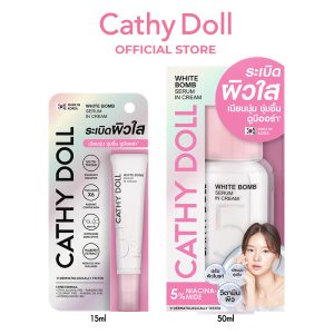 [Cathy Doll White Bomb Serum in Cream 5% Niacinamide comes in 3 sizes: 50ml, 15ml, 7ml Cathy Doll Cathy Doll] 

[Cathy Doll White Bomb Serum in Cream 5% Niacinamide có 3 kích thước: 50ml, 15ml, 7ml Cathy Doll Cathy Doll]