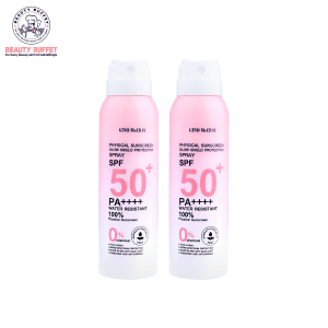 Mua 1 tặng 1) GINO MCCRAY PHYSICAL SUNSCREEN GLOW SHIELD PROTECTION SPRAY SPF 50+ PA++++