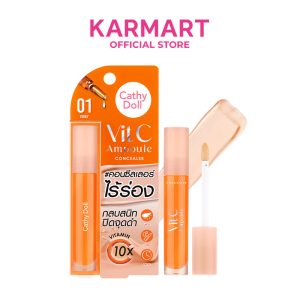 Cathy Doll Concealer Ampoulebella 4.1g # Concealer không rãnh, che phủ hoàn hảo, che điểm đen Ampoulebella