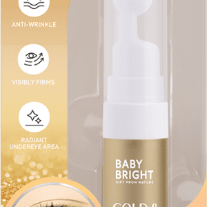 Thêm miễn phí Gold and Vita Drip Ampoule Mask 2.5g x 1 cặp] Baby Bright Gold and Vita Drip Eye Roller Serum 10ml Baby Bright]