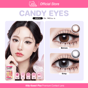 Ống kính liên hệ Kitty Kawaii: Mắt kẹo nhỏ.
