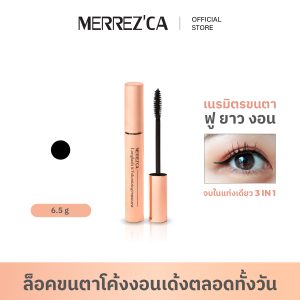 [Merrezca Longlash & Volumizing Mascara tạo mi dày, dài và cong trong một lần chải 3 trong 1 mascara]
