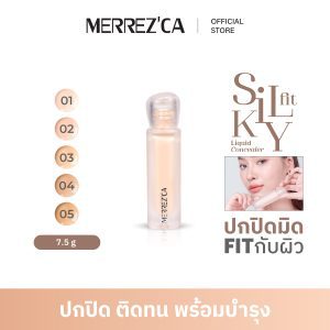 [Merrezca Silky Fit Liquid Concealer - Kem che khuyết điểm lỏng mịn, nhẹ nhàng, dễ tán, không gây bết dính]