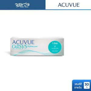 [Acuvue Oasys 1 Day With HydraLuxe hàng ngày ống kính mềm trong suốt Acuvue số lượng/ hộp 30 chiếc]