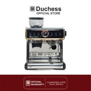Duchess CM1790 là máy pha cà phê chuyên nghiệp cấp Barista, đi kèm máy xay bên trong. Máy được thiết kế bằng thép không gỉ sang trọng.