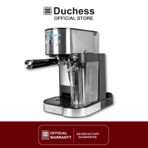 [Duchess CM7400S Máy pha cà phê tươi màu bạc, mẫu phổ biến phù hợp sử dụng trong gia đình và văn phòng]