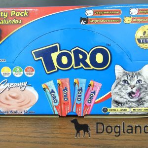 [Toro Toro bánh mèo liếm, hương vị đa dạng, 52 gói 15gX52 gói]