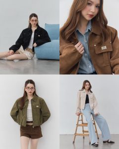 [Riley.apparels - Áo khoác da lộn Reven 9155]