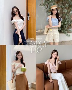 Riley.apparels - Áo đầu ngọc