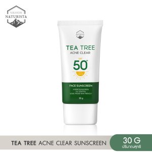 Kem chống nắng Naturista Tea Tree Acne Clear Face SPF50+ PA++++ bảo vệ da