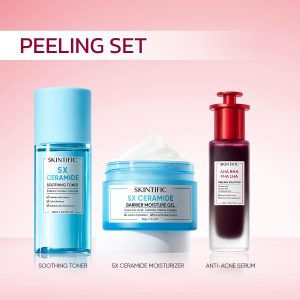 [【3PCS】 377 mực SKINTIFIC 3 chai Niacinamide Serum+377 Dark Spot Eraser Serum+4D tinh chất+Toner hàng ngày+Serum tẩy tế bào da chết Lactic Acid Skin Renewal]