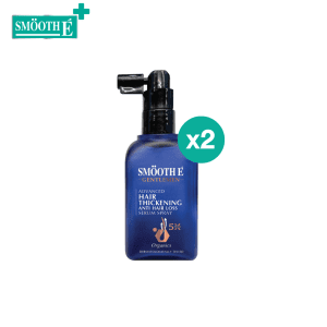 [(Gói 2) Smooth E Gentlemen Advanced Hair Thickening Anti Hair Loss Serum Spray 50ml - Dầu xịt dưỡng tóc chống rụng tóc và tăng độ dày cho tóc từ gốc, dành cho nam giới]