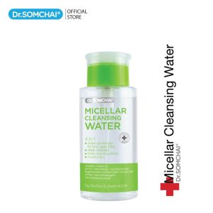 Nước tẩy trang Micellar của Tiến sĩ Somchai 220 ml. Dành cho những người có vấn đề về da khô cần sự ẩm mượt.