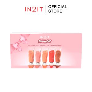 Bộ quà tặng IN2IT Paint It - Bộ quà tặng phấn má hồng gel collagen [1 hộp / 5 sản phẩm]
