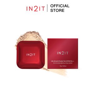 [IN2IT Ultra Smooth Powder Pact SPF35 PA+++ Bột phấn kết hợp với kem lót, làm mờ da, kiểm soát dầu [USP]]