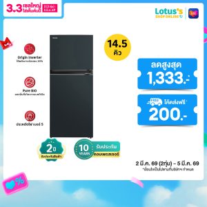 Tủ lạnh Toshiba 2 cánh, dung tích 14.5Q, mẫu GR-RT558WE-PMT(52)