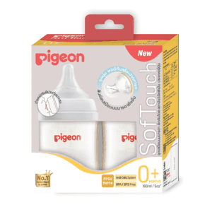 Phi Jeen, bình sữa PPSU chất lượng cao, kích thước SS dung tích 160ml và kích thước M dung tích 240ml. Gói 2 chai.