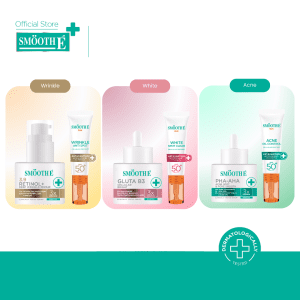Bộ sản phẩm mini Serum & Sun Smooth E Clinical Dose [Giá trị cao] - Serum chống nắng, giảm nếp nhăn, bảo vệ da khỏi ô nhiễm.