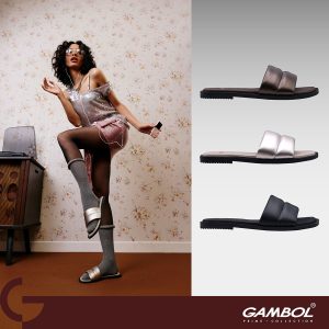 GAMBOL MIDNIGHT PRIME dép lê nữ GW12133 Size 37-40