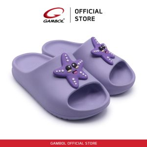 [GAMBOL - THỜI GIAN CHƠI AQUA SLIDE - DÉP LÊ CHO TRẺ EM MẪU GK42230 SIZE 32-35]
