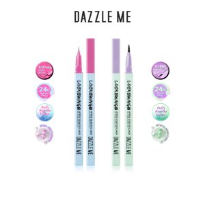 Bộ Eyeliner 2 cây DAZZLE ME Lock & Wing! Hyper Slim - Hyper Stay Eyeliner, dễ vẽ, bền màu.