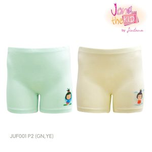 [Jintana quần lót trẻ em Jona mã JUF001 (bộ 2 chiếc) họa tiết hoạt hình quần lót trẻ em chân ngắn vải mềm thoáng khí thoải mái]