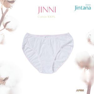 "Mới) Jintana mở rộng quần lót trẻ em dòng Jinni Cotton Organic 100% mã JUF850 màu trắng vải mềm thoáng khí thoải mái không gây kích ứng da"
