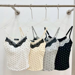 [ANGELBRABRA - Áo dây một lớp với bra tích hợp, mẫu AG Cami]