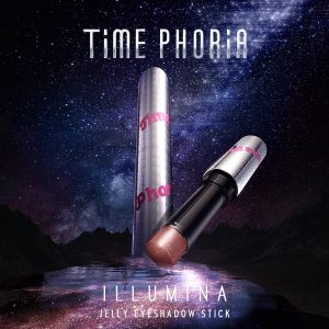 Thời gian Phoria Illumina Jelly Eyeshadow Stick, một loại phấn mắt dạng gel mềm mịn, màu sắc rõ nét, bám lâu, không lem và dễ tán.