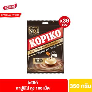 [36 gói] [Kẹo] Kopiko Cappuccino 100 viên 350g