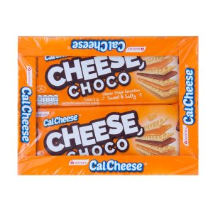 Phô mai kem sô cô la Cal Cheese Choco Wafer 27.5g x 12 viên/hộp.