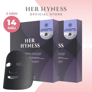 [[Mặt nạ đen tái tạo tức thì HER HYNESS 2 hộp 14 miếng Mặt nạ đen tái tạo tức thì HER HYNESS 2 hộp 14 miếng phục hồi da trong vòng 40 phút]]