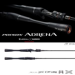[Canne à pêche / Canne à lancer Shimano Poision Adrena 2024, le dernier modèle]