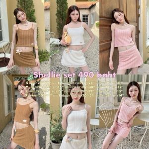 [Cintage CT2099 bộ váy đơn shellie3095]
