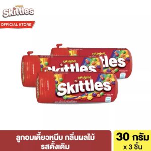 Skittles kẹo dẻo, vị trái cây nguyên bản, 30g tổng cộng 3 chiếc Skittles Original 30g tổng cộng 3 chiếc