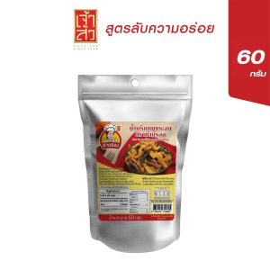 Mực ớt tương ớt, thương hiệu Thần Rồng, 60 gram.