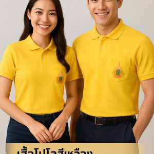 Áo polo lịch sự POLO màu vàng cổ bẻ nút, vải cotton pha polyester chất lượng cao, kiểu dáng đẹp, không co rút, vải mềm mại, thoải mái khi mặc, mẫu AT56009 UNISEX, size XS - 2XL.