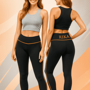 [Rika Sportwear EN4012 Quần dài Activewear Chất liệu mềm co giãn ôm sát, phù hợp cho việc tập thể dục, yoga, aerobic, bộ đồ thể thao, ôm sát vùng bụng, form dáng ôm sát, mặc lên vóc dáng đẹp size M-XL]