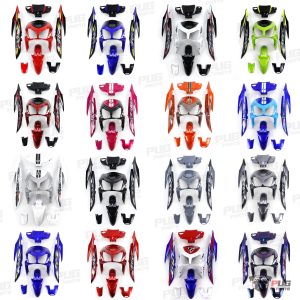Bộ 8 Chi Tiết Sơn Click 110 Cũ Phù Hợp Click 110 Carburetor