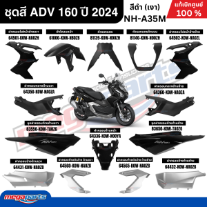 Bộ Dàn Áo Honda ADV 160 2024 Màu Đen Chính Hãng 100% NH-A35M
