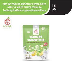 Biteme Yogurt Smoothie Freeze-Dried Vị Táo và Trái Cây Tổng Hợp 15g