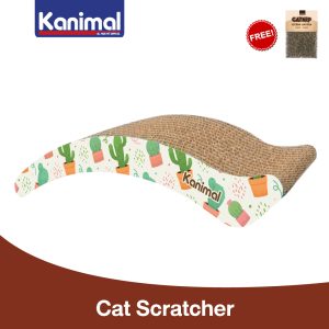 Đồ Chơi Mèo Kanimal Mài Móng Boomerang Size M Tặng Kèm Catnip
